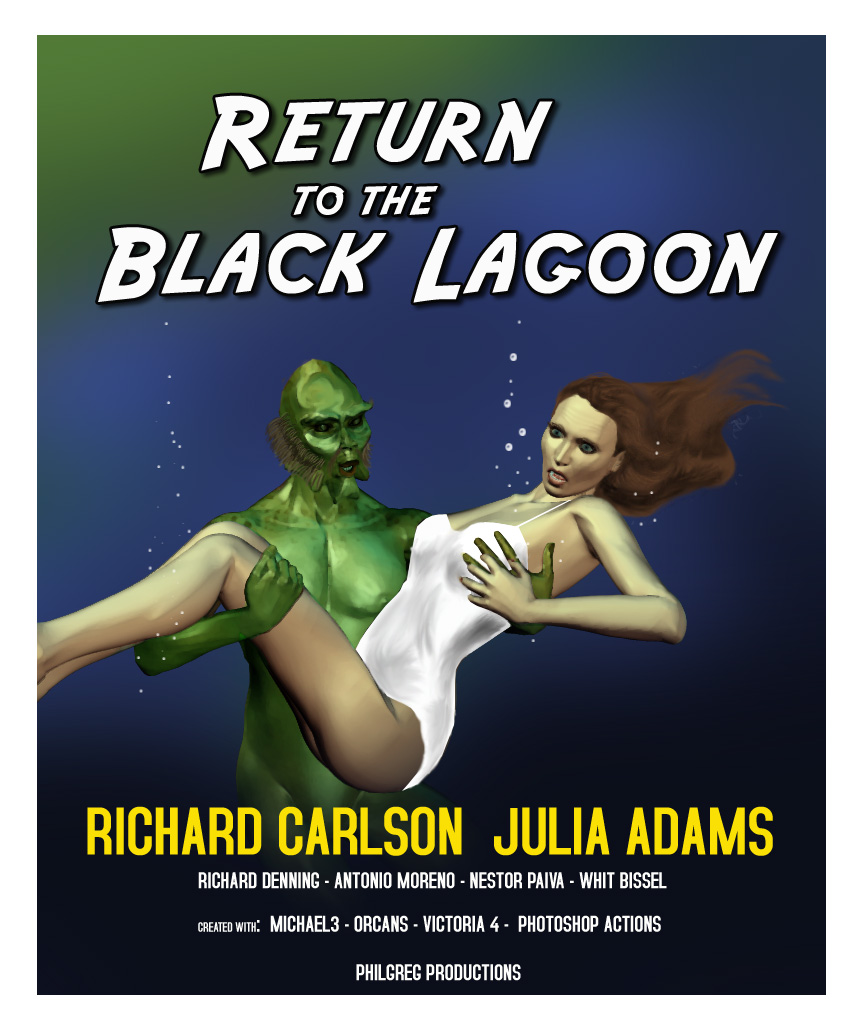 Creature from the black lagoon