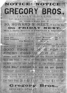 Gregory Brothers Flyer, Manchester
