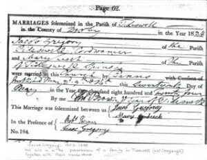 Jacob and Mary Marriage