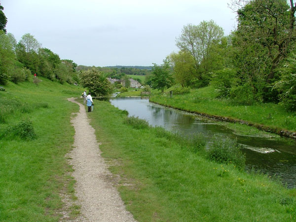 The River Bradford - Youlgreave