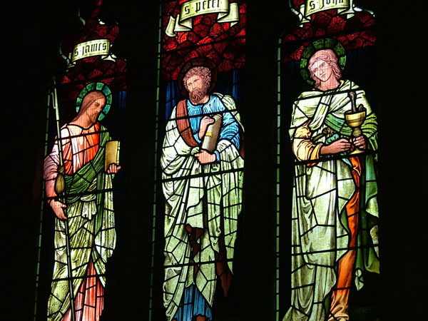 Youlgreave Church Stained Glass Window