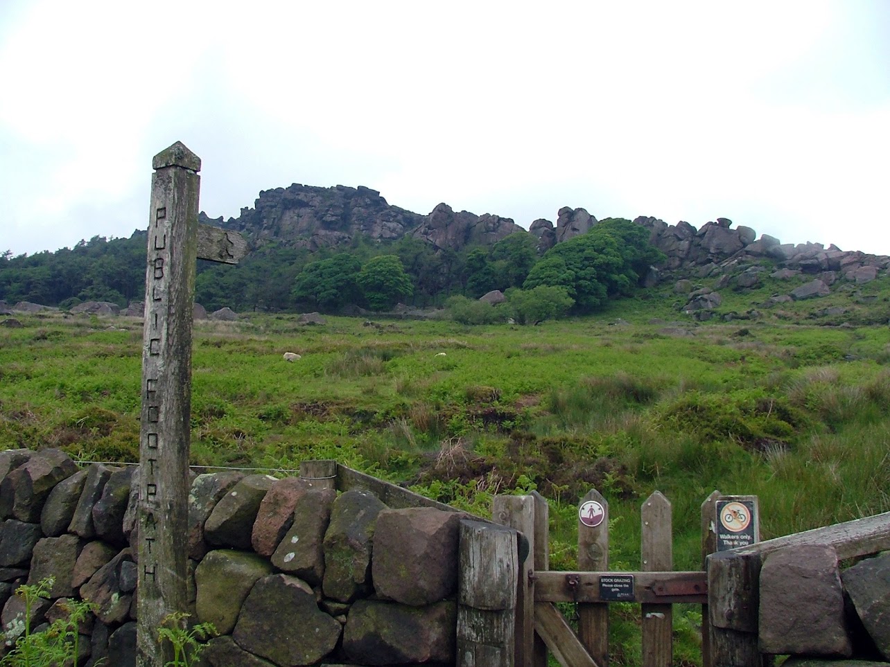 The Route to Ludds Church