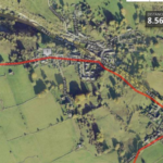 Stoney Middleton Fell Race Route 2014