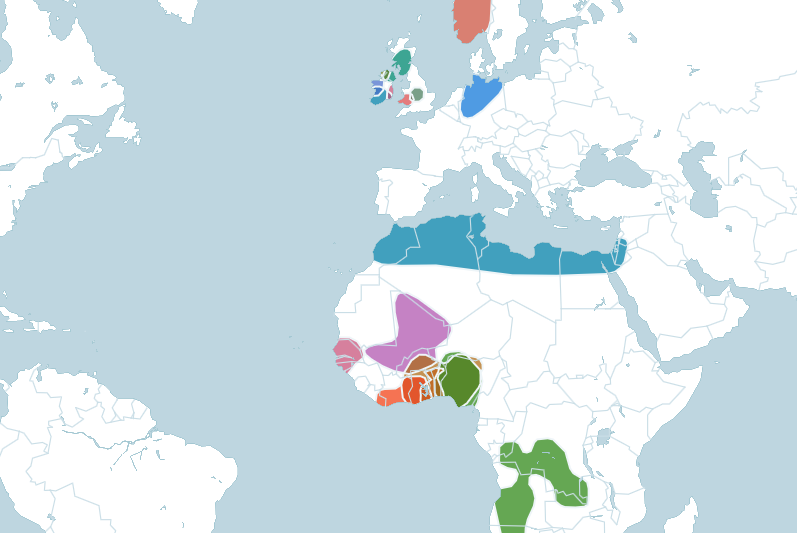 Ancestry Regions